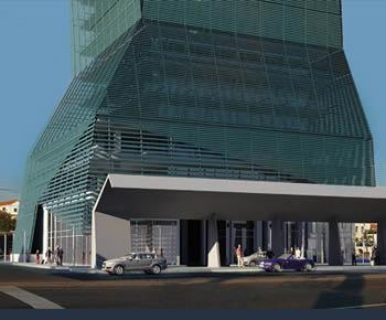 The Kilamba Tower is located in Luanda Bay, Angola, and will be the headquarters of the Sacred Hope Foundation.